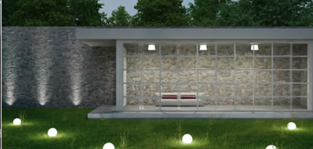 Applicazioni di silicone per illuminazione da esterno